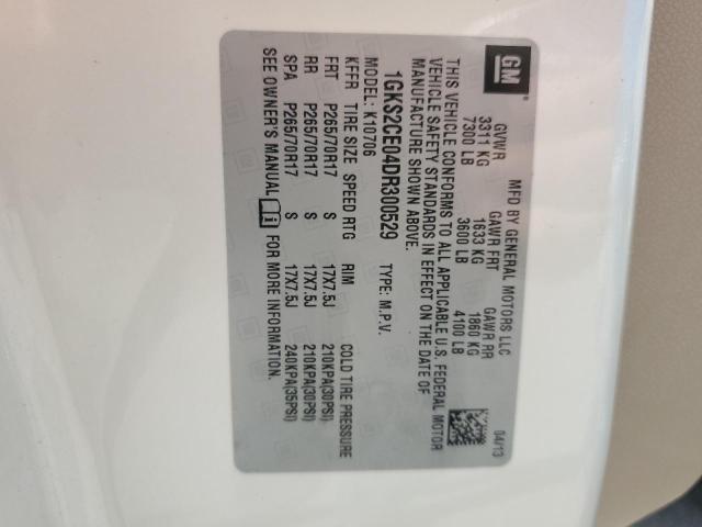 Photo 14 from auction – 2013 GMC YUKON SLT with VIN 1GKS2CE04DR300529