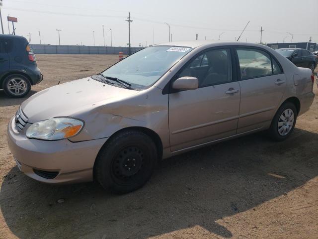 TOYOTA COROLLA CE 2003 with VIN 1NXBR32E43Z080906 - Photo from auction