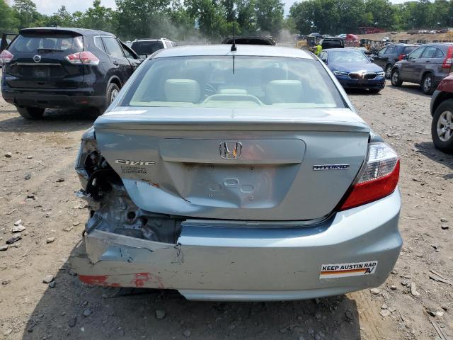 Photo 6 from auction – 2012 HONDA CIVIC HYBR with VIN JHMFB4F25CS009806