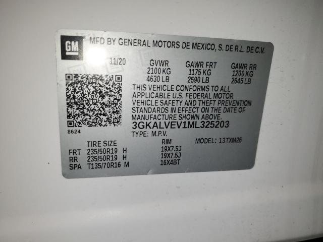 Photo 14 from auction – 2021 GMC TERRAIN SL with VIN 3GKALVEV1ML325203