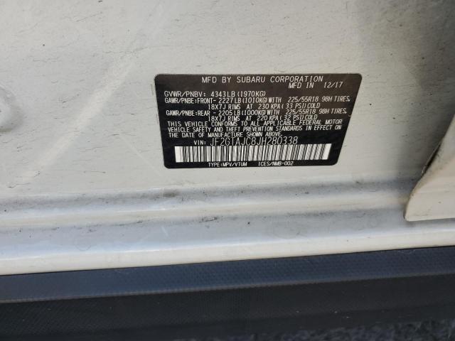 Photo 14 from auction – 2018 SUBARU CROSSTREK with VIN JF2GTAJC8JH280338
