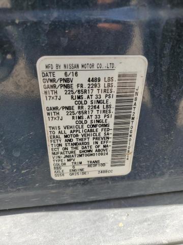 Photo 14 from auction – 2016 NISSAN ROGUE S with VIN JN8AT2MT0GW010924