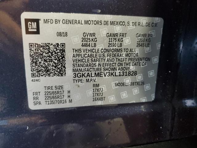 Photo 14 from auction – 2019 GMC TERRAIN SL with VIN 3GKALMEV3KL131828
