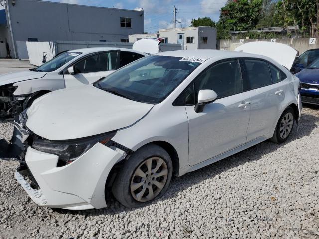 TOYOTA COROLLA LE 2021 with VIN JTDEPMAE4MJ125764 - Photo from auction