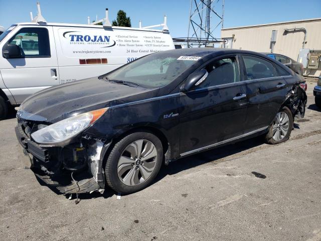 HYUNDAI SONATA HYB 2013 with VIN KMHEC4A48DA098440 - Photo from auction