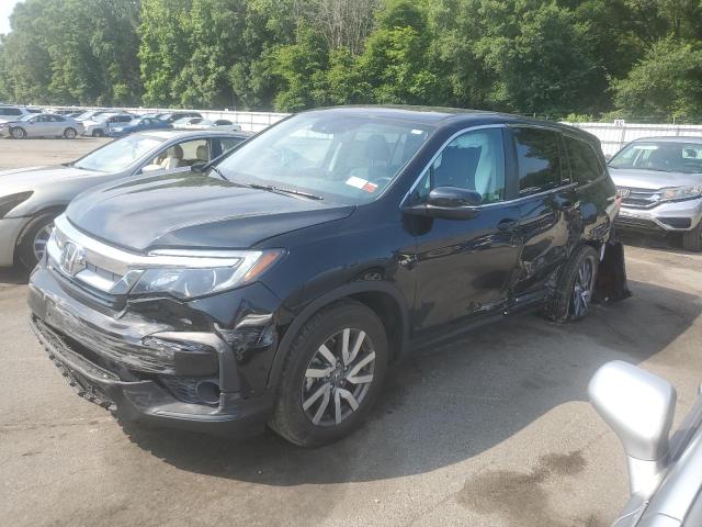 HONDA PILOT EXL 2021 with VIN 5FNYF6H56MB023570 - Photo from auction