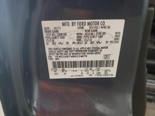 Photo 14 from auction – 2011 FORD ESCAPE LIM with VIN 1FMCU0E74BKC04679