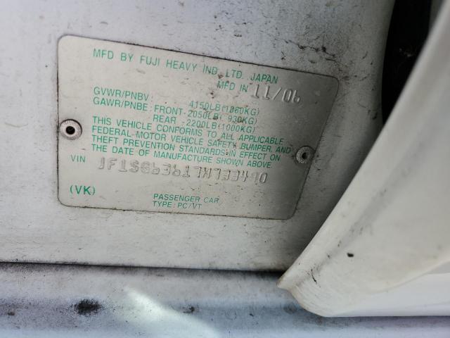 Photo 14 from auction – 2007 SUBARU FORESTER 2 with VIN JF1SG63617H733490