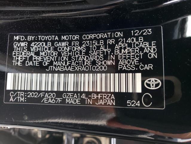Photo 14 from auction – 2024 TOYOTA GR COROLLA with VIN JTNABAAEXRA010200