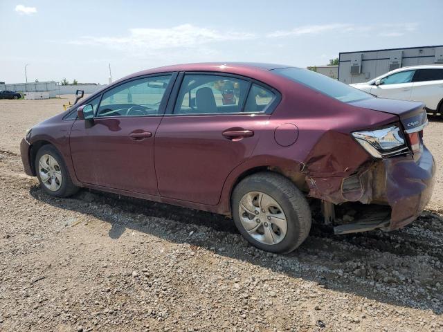 Photo 2 from auction – 2014 HONDA CIVIC LX with VIN 19XFB2F55EE020407