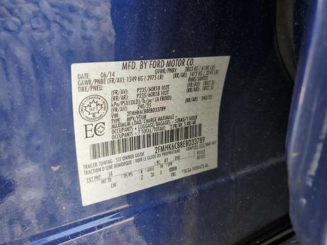 Photo 14 from auction – 2014 FORD FLEX SEL with VIN 2FMHK6C88EBD33789