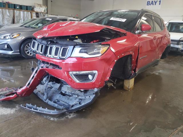 JEEP COMPASS LI 2019 with VIN 3C4NJDCB4KT628513 - Photo from auction