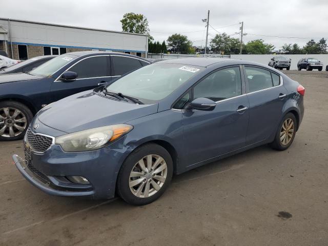 KIA FORTE EX 2014 with VIN KNAFX4A85E5121924 - Photo from auction