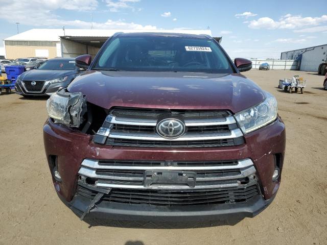 Photo 5 from auction – 2019 TOYOTA HIGHLANDER with VIN 5TDDZRFH9KS959356