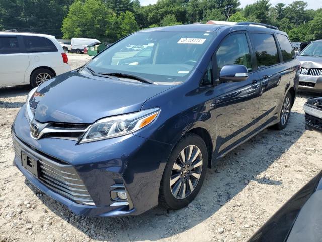 TOYOTA SIENNA XLE 2020 with VIN 5TDDZ3DC2LS250693 - Photo from auction