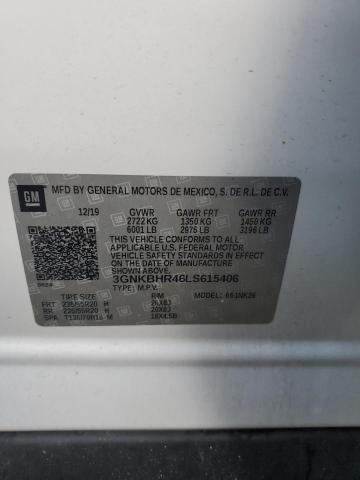 Photo 14 from auction – 2020 CHEVROLET BLAZER 2LT with VIN 3GNKBHR46LS615406