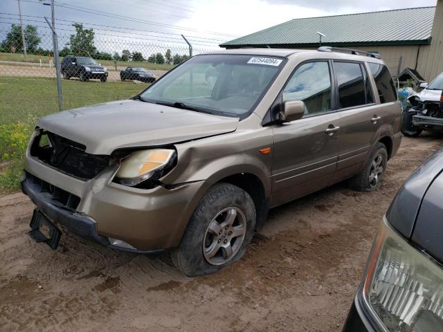 HONDA PILOT EXL 2008 with VIN 5FNYF28538B005106 - Photo from auction