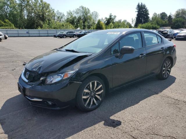 HONDA CIVIC EXL 2015 with VIN 2HGFB2F91FH555017 - Photo from auction