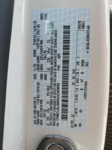 Photo 14 from auction – 2022 FORD ESCAPE TIT with VIN 1FMCU9J96NUC00850