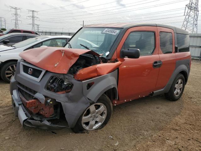 HONDA ELEMENT EX 2003 with VIN 5J6YH28563L027711 - Photo from auction