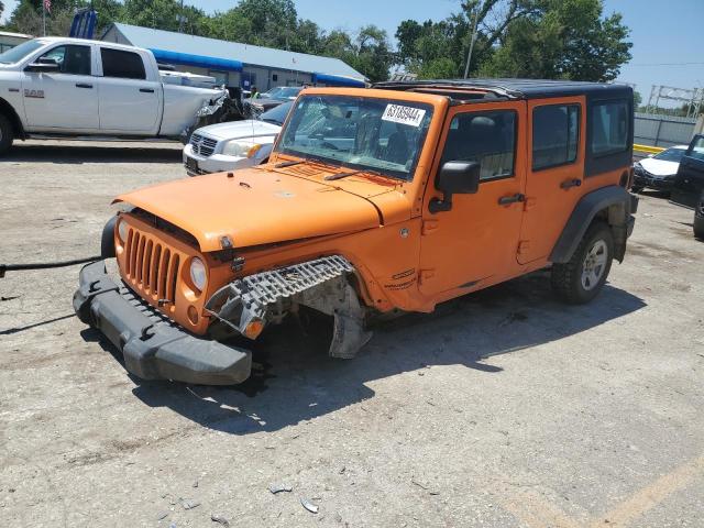 JEEP WRANGLER U 2012 with VIN 1C4BJWKG5CL145668 - Photo from auction