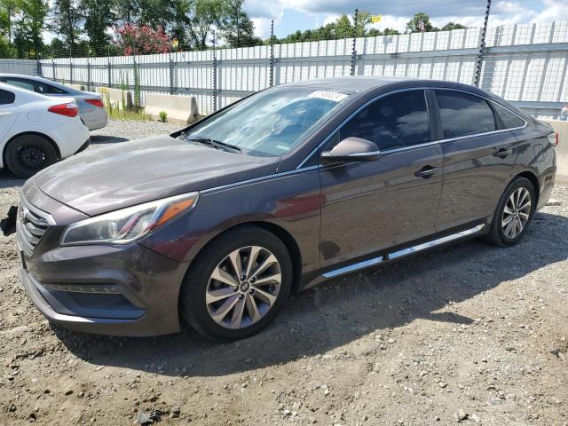 HYUNDAI SONATA SPO 2015 with VIN 5NPE34AF4FH102646 - Photo from auction