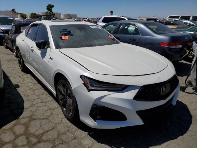 Photo 4 from auction – 2021 ACURA TLX TECH A with VIN 19UUB5F53MA017307