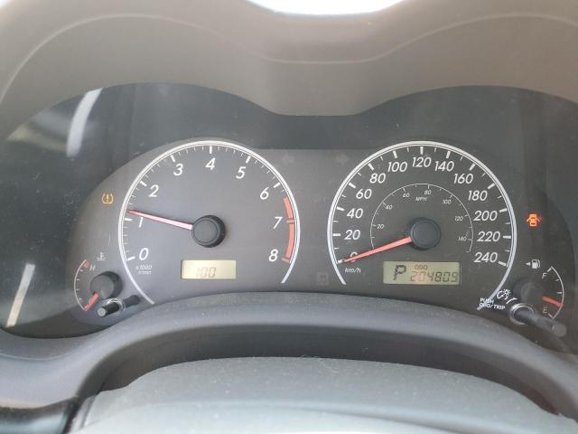 Photo 9 from auction – 2009 TOYOTA COROLLA BA with VIN 2T1BU40E39C184689
