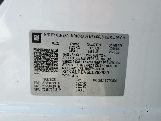 Photo 14 from auction – 2020 GMC TERRAIN SL with VIN 3GKALPEV6LL262920