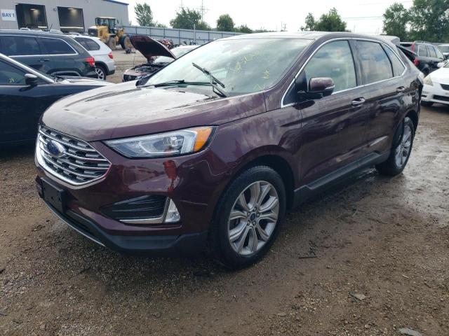 FORD EDGE TITAN 2019 with VIN 2FMPK4K90KBB60310 - Photo from auction