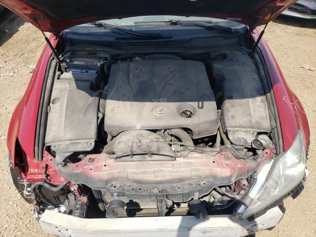 Photo 11 from auction – 2009 LEXUS IS 250 with VIN JTHCK262695030629