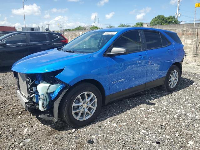 CHEVROLET EQUINOX LS 2024 with VIN 3GNAXHEG7RL122706 - Photo from auction