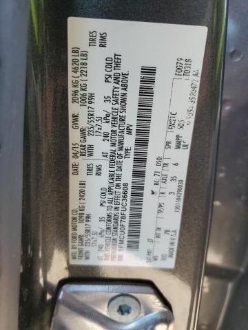 Photo 14 from auction – 2015 FORD ESCAPE S with VIN 1FMCU0F78FUC36608