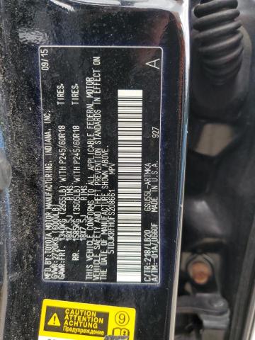 Photo 14 from auction – 2015 TOYOTA HIGHLANDER with VIN 5TDJKRFH0FS208661