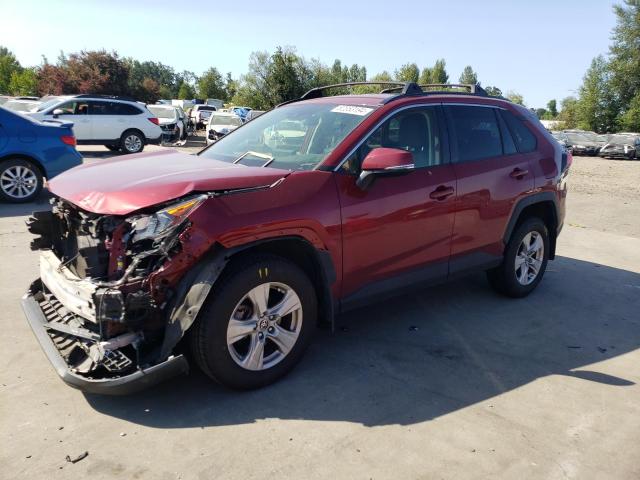 TOYOTA RAV4 XLE 2021 with VIN JTMP1RFV0MD072835 - Photo from auction