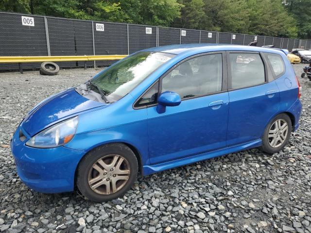 HONDA FIT S 2007 with VIN JHMGD38637S027011 - Photo from auction