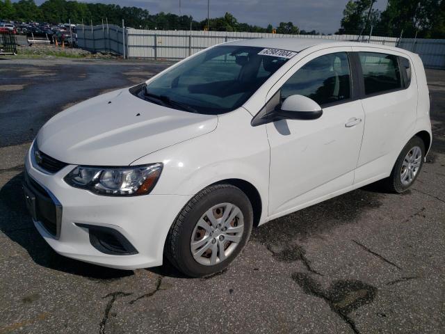 CHEVROLET SONIC 2017 with VIN 1G1JG6SH3H4155631 - Photo from auction