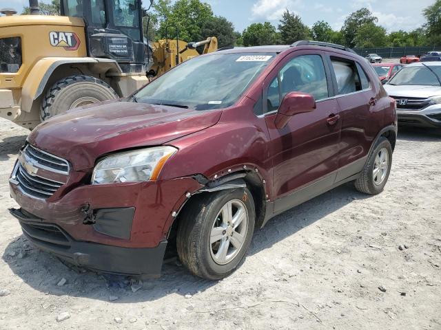 CHEVROLET TRAX 1LT 2016 with VIN 3GNCJLSB8GL217598 - Photo from auction