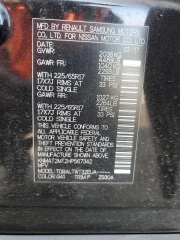 Photo 14 from auction – 2017 NISSAN ROGUE S with VIN KNMAT2MT2HP567342