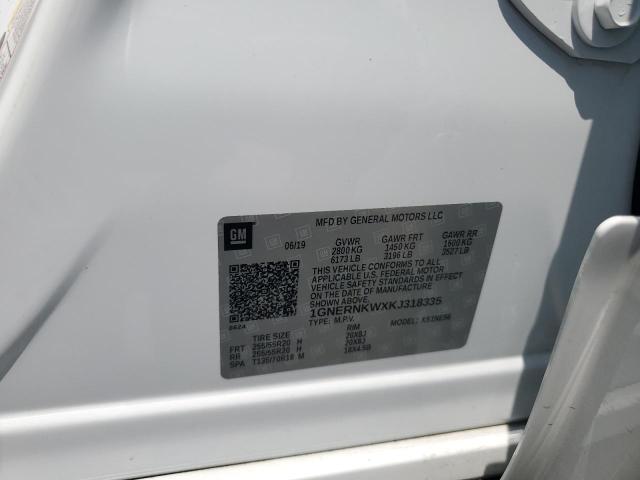 Photo 14 from auction – 2019 CHEVROLET TRAVERSE H with VIN 1GNERNKWXKJ318335