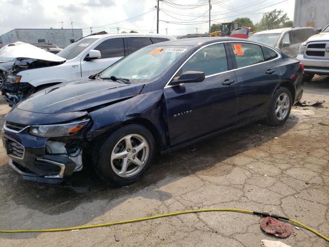 CHEVROLET MALIBU LS 2018 with VIN 1G1ZB5ST5JF209022 - Photo from auction