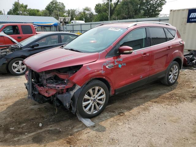 FORD ESCAPE TIT 2017 with VIN 1FMCU0J93HUC28928 - Photo from auction