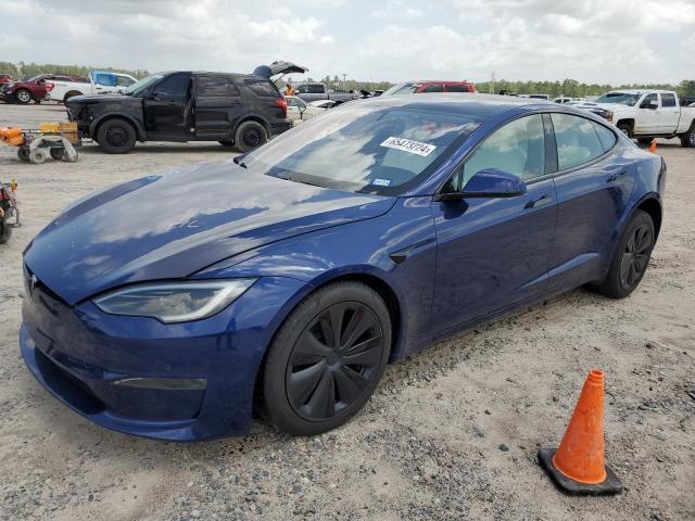 TESLA MODEL S 2022 with VIN 5YJSA1E5XNF489760 - Photo from auction