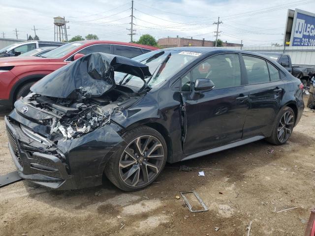 TOYOTA COROLLA SE 2021 with VIN JTDP4MCE4MJ058307 - Photo from auction