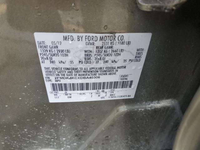 Photo 14 from auction – 2013 FORD EDGE LIMIT with VIN 2FMDK4KCXDBA40306