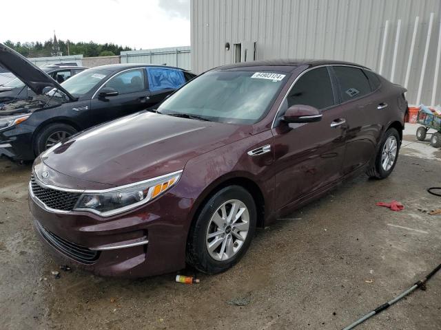 KIA OPTIMA LX 2016 with VIN 5XXGT4L37GG093210 - Photo from auction