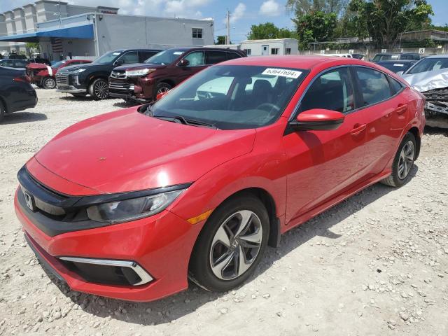 HONDA CIVIC LX 2019 with VIN 2HGFC2F64KH535521 - Photo from auction