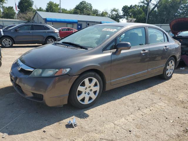 HONDA CIVIC LX 2010 with VIN 19XFA1F5XAE003903 - Photo from auction
