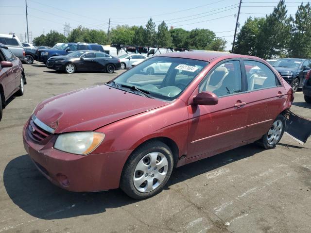 KIA SPECTRA LX 2006 with VIN KNAFE121665346943 - Photo from auction