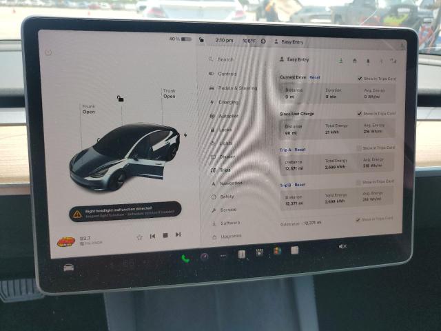 Photo 9 from auction – 2023 TESLA MODEL 3 with VIN 5YJ3E1EA4PF613532